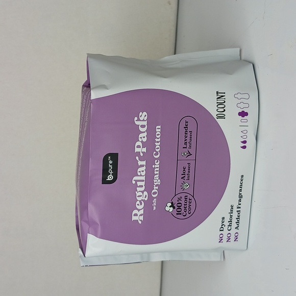 Organic Cotton Regular Pads - Lavender - Picture 3 of 7